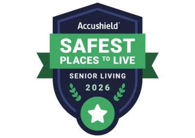 Charter Senior Living of Davison Recognized as Safest Places to Live™ for 2026